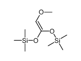 (2-methoxy-1-trimethylsilyloxyethenoxy)-trimethylsilane Structure