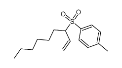 1-methyl-4-(non-1-en-3-ylsulfonyl)benzene结构式