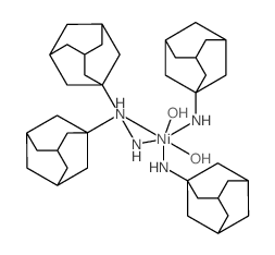 1-adamantylazanide; nickel; dihydrate结构式