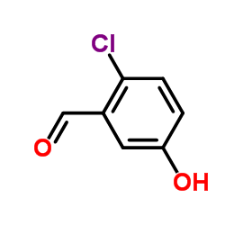 2-氯-5-羟基苯甲醛结构式