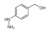 4-(hydroxymethyl)phenylhydrazine Structure