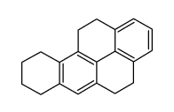 4,5,7,8,9,10,11,12-octahydrobenzo[a]pyerene Structure