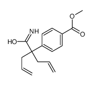 methyl 4-(4-carbamoylhepta-1,6-dien-4-yl)benzoate Structure