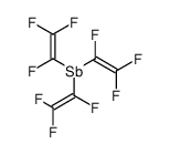 Tris(perfluorvinyl)stiban Structure