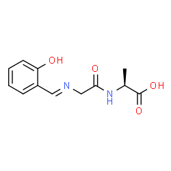 Alanine,N-[(2-hydroxyphenyl)methylene]glycyl- (9CI) structure