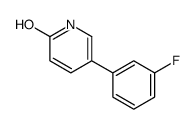 5-(3-fluorophenyl)-1H-pyridin-2-one结构式