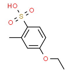 Benzenesulfonic acid, 4-ethoxy-2-methyl- (9CI) Structure