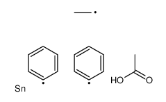 [ethyl(diphenyl)stannyl] acetate Structure