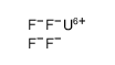 uranium hexafluoride structure