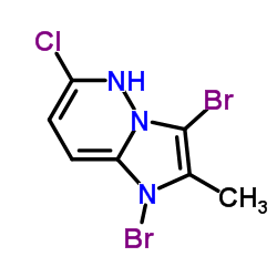 6-chloro-2-Methyl-3-bromo-imidazo[1,2-b]pyridazine.1bromine Structure