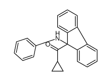 (9-anilinofluoren-9-yl)-cyclopropylmethanone结构式