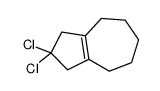 2,2-dichloro-3,4,5,6,7,8-hexahydro-1H-azulene结构式