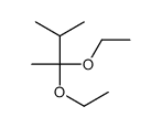 2,2-diethoxy-3-methylbutane Structure