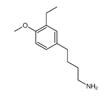 Benzenebutanamine, 3-ethyl-4-methoxy- (9CI) structure