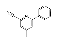 4-Methyl-6-phenylpyridine-2-carboxylic acid structure