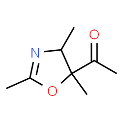 Ethanone, 1-(4,5-dihydro-2,4,5-trimethyl-5-oxazolyl)- (9CI) structure