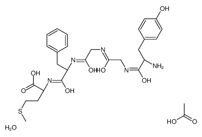 [5-Methionine]Enkephalin,Enkephalin M结构式