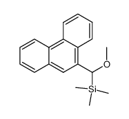 [methoxy(9-phenanthryl)methyl]trimethylsilane Structure