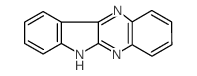 5H-吲哚并[2,3-B]喹喔啉结构式