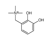 (2,3-dihydroxyphenyl)methyl-trimethyl-azanium结构式