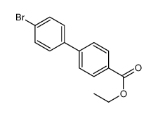 Ethyl 4'-bromo-4-biphenylcarboxylate结构式