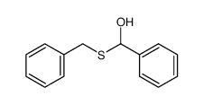 α-benzylsulfanyl-benzyl alcohol结构式