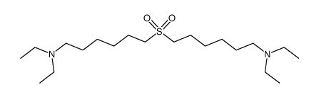 bis-(6-diethylamino-hexyl)-sulfone Structure