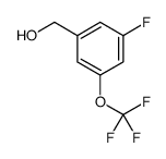 3-Fluoro-5-(trifluoromethoxy)benzyl alcohol Structure