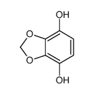 1,3-benzodioxole-4,7-diol Structure