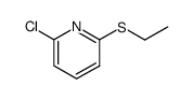 2-chloro-6-ethylsulphenylpyridine Structure