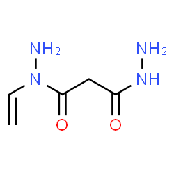 Propanedioic acid,ethenyl-,dihydrazide (9CI) structure