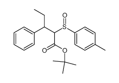 t-butyl 3-phenyl-2-(p-tolylsulfinyl)pentanoate结构式