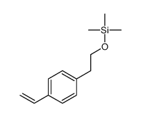 2-(4-ethenylphenyl)ethoxy-trimethylsilane结构式