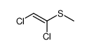 1,2-dichloro-1-methylsulfanylethene结构式