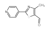 4-甲基-2-吡啶-4-基-1,3-噻唑-5-甲醛图片