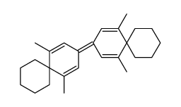 1,1',5,5'-Tetramethyl-3,3'-bi(spiro<5.5>undeca-1,4-dienyliden)结构式