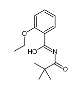 N-(2,2-dimethylpropanoyl)-2-ethoxybenzamide结构式