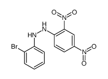 1-(2-bromophenyl)-2-(2,4-dinitrophenyl)hydrazine Structure