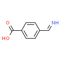 Benzoic acid, p-formimidoyl- (7CI) Structure