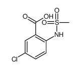 5-Chloro-2-(Methylsulfonamido)benzoic Acid structure