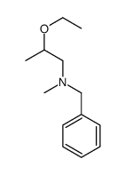 N-benzyl-2-ethoxy-N-methylpropan-1-amine结构式