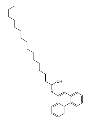 N-phenanthren-9-ylhexadecanamide结构式