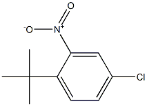1-tert-Butyl-4-chloro-2-nitro-benzene结构式