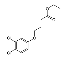 ethyl 4-(3,4-dichlorophenoxy)butanoate结构式