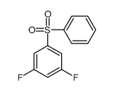 1-(benzenesulfonyl)-3,5-difluorobenzene结构式