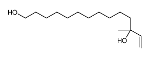 12-methyltetradec-13-ene-1,12-diol结构式