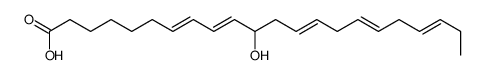 11-hydroxydocosa-7,9,13,16,19-pentaenoic acid结构式