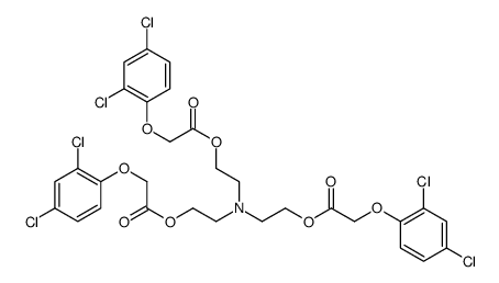 nitrilotri-2,1-ethanediyl tris[(2,4-dichlorophenoxy)acetate] Structure