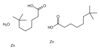 bis(neodecanoato-O)-μ-oxodizinc structure