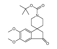 Tert-Butyl 5,6-Dimethoxy-3-Oxo-2,3-Dihydrospiro[Indene-1,4-Piperidine]-1-Carboxylate Structure